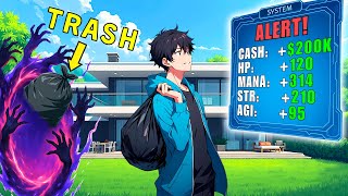 He Received a System That Converts Trash Into His Attributes and Resources! | Manhwa Recap