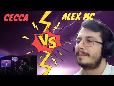 Reazione FIGHT CLUB - ALEX MC VS CECCA - OTTAVI DI FINALE - Turno 5