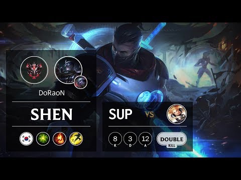 Shen Support vs Lux - KR Grandmaster Patch 9.13