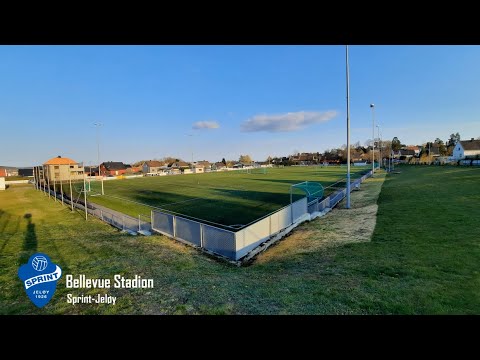 Bellevue Stadion on Jeløya on Moss Norway | Stadium of Sprint-Jeløy