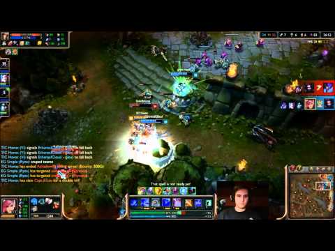 Vi Triple Kill and Escape! (League of Legends)