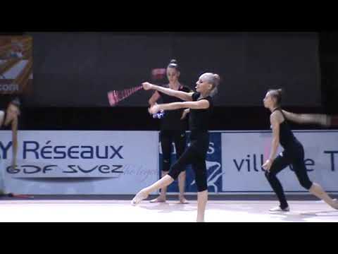Yana KUDRYAVTSEVA (RUS) clubs - 2014 Thiais podium trainings