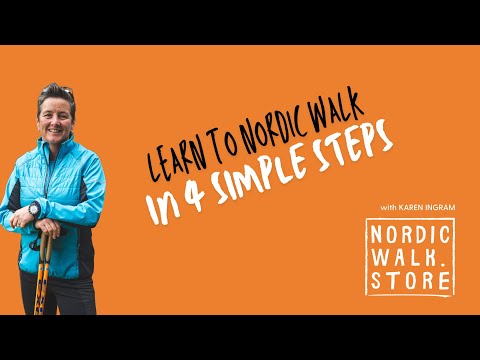 Learn to Nordic Walk in 4 simple steps #nordicwalking