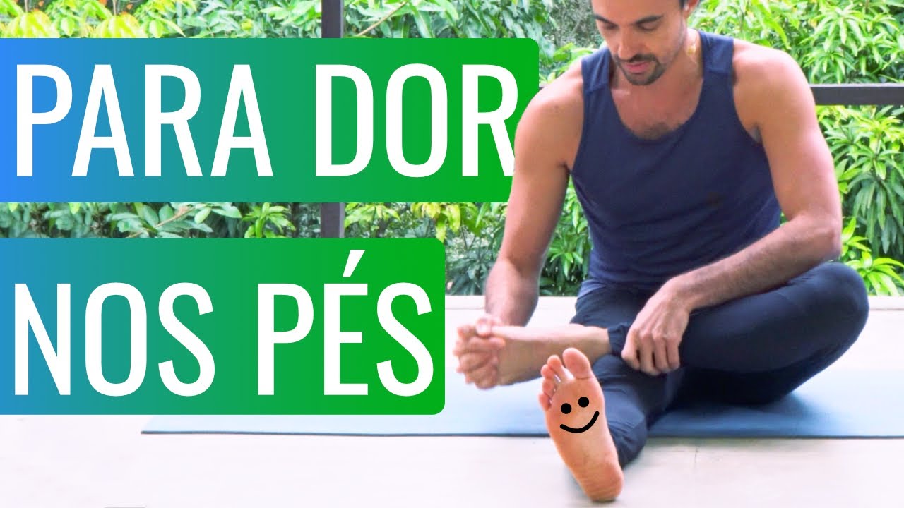 Yoga para dor nos pés