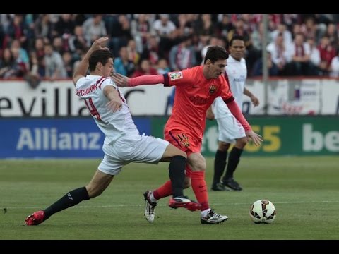 Sevilla vs FC Barcelona 2-2 ● Extended Highlights ● La liga 2015 ● 11/04/2015