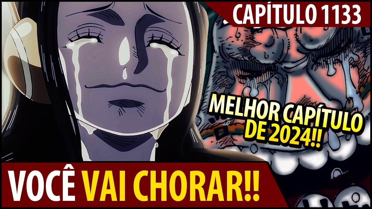 LINDO! 22 ANOS DE ESPERA ACABARAM! O PEDIDO DE ROBIN MUDOU ONE PIECE PARA SEMPRE! ONE PIECE 1133