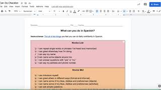 Inserting a Checkmark in a Google Doc Tutorial