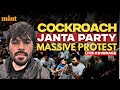 LIVE Cockroach Janta Party 1st Protest In Delhi CJP Protest At Jantar Mantar Abhijeet Dipke