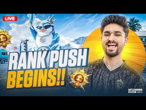 CONQUEROR IN 2 DAYS? | SERIOUS RANK PUSH | BGMI LIVE