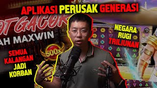 MERUSAK INDONESIA DARI HULU KE HILIR, JUDI MAKIN GILA