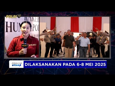 LIVE REPORT - KESIAPAN MENJELANG RAKERNIS HUMAS POLRI 2025