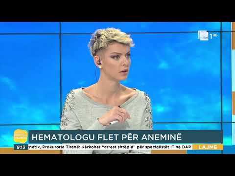 Hematologu Sotiraq Lako: Si trajtohet anemia, shkaktarët e sëmundjes