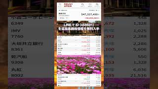 #NISA,#新NISA,#つみたてNISA,#iDeCo,#配当金,#配当利回り,#決算,#決算分析,#業績,#企業分析,#銘柄分析,#株予想,#株の買い方,#株の売り方,#株勉強