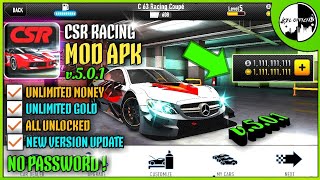 🔥CSR RACING MOD APK UPDATE TERBARU | v.5.0.1 ( unlimited money & gold ) no password