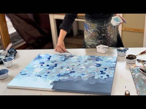 Paste + Acrylic = Amazing Art - you'll be stunned how easy it is EXTRA tip !