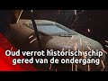 De Janus: oud verrot historisch schip gered van de ondergang