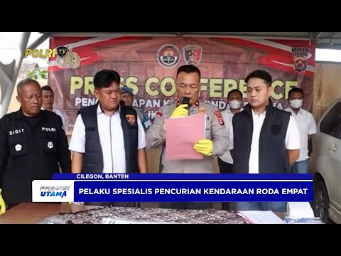POLSEK CIWANDAN UNGKAP KASUS PENCURIAN RANMOR RODA EMPAT