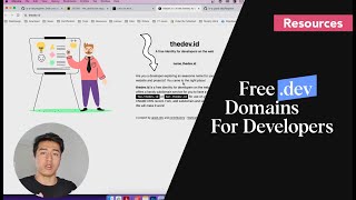 Free  .dev domains for Developers Portfolio