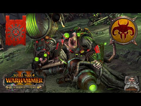 Rat Ogres vs Tuskors Chariots! Skaven vs Beastmen | Total War: WARHAMMER II