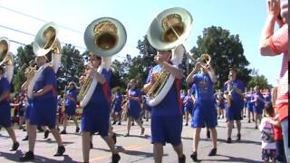 preview picture of video 'July 4th 2014 Orange Township Parade   Olentangy Orange Marching Band'