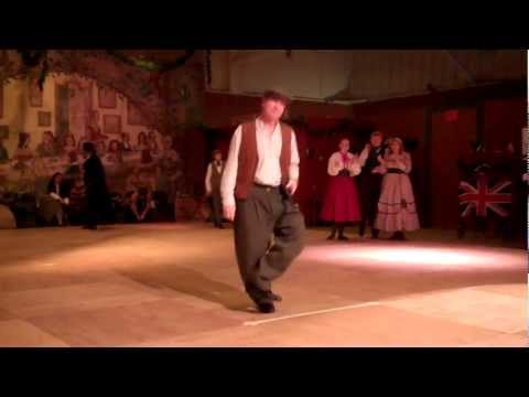 Old-style Irish step dance - Michael Riemer at the 2011 Dickens Fair