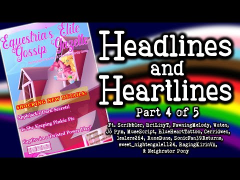 Headlines and Heartlines: Part 4 of 5 - Written By Scribbler | Pride Month | Romance Drama