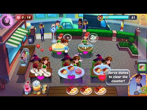 Diner DASH Adventures - VIP Challenge for The Greasy Spoon Chapter 1 (Nov 26th) - All 5 Levels