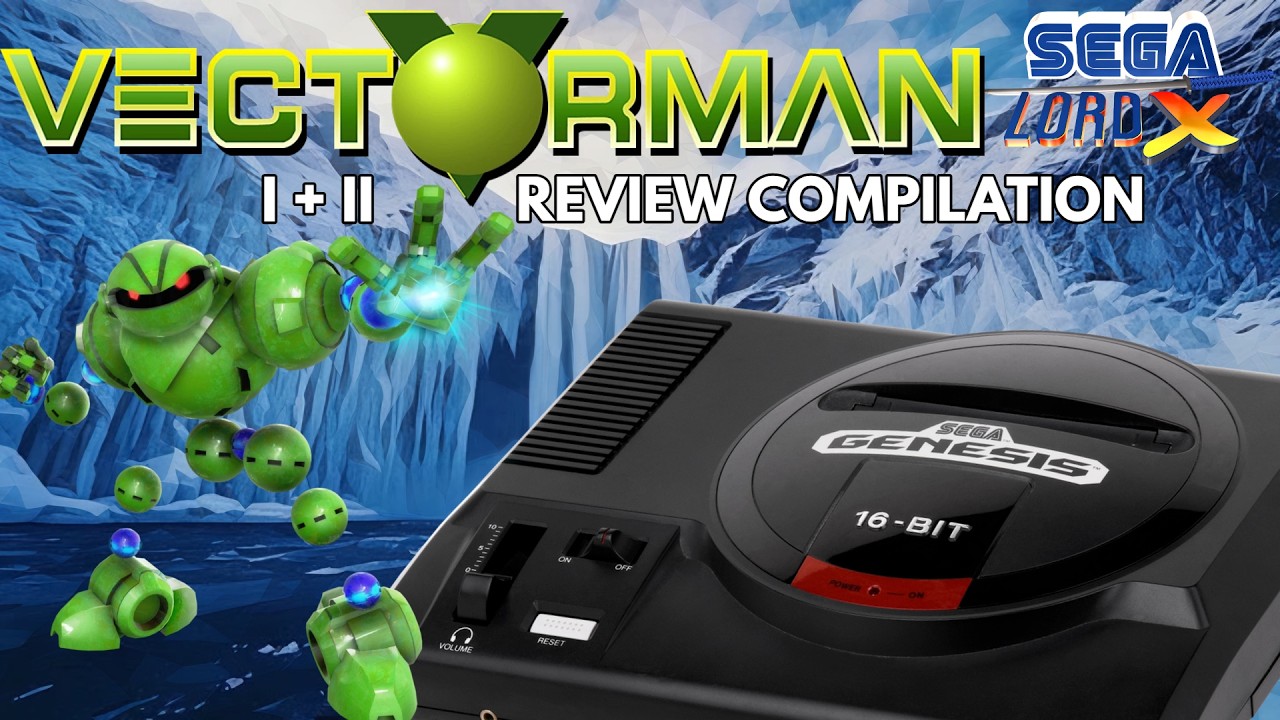 Vectorman 1 + 2 Review Compilation - Sega Genesis