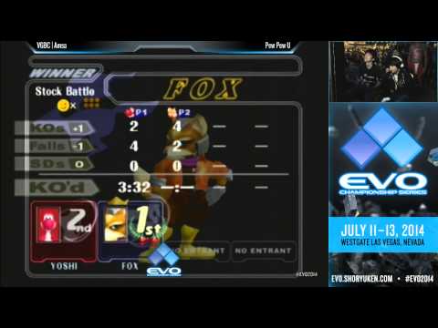 EVO 2014 SSBM QF Pools - aMSa vs PewPewU