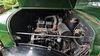 1946 Dodge Power Wagon WDX Idling