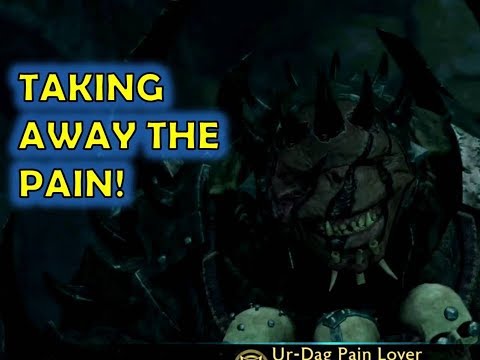 CRUEL AND FUNNIEST DERANGED OLOG! - Shadow of War PAIN SEEKER QUOTES / SHAMING (Orc Tales #5)