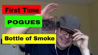 Canadian Reacts to The Pogues Bottle of Smoke reaction