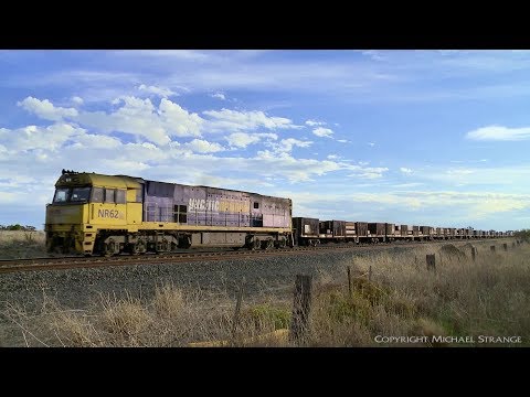 Pacific National Steel Train 3PM4 - PoathTV Australian Railways