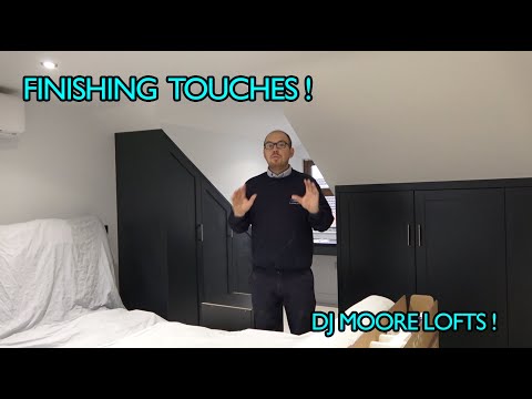 Finishing Touches Of A Loft Conversion !