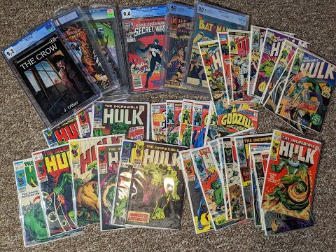 BIG Gold Silver Copper Age COMIC BOOK HAUL! Marvel DC Key's & More!