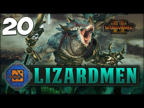 THE MIGHT OF MAZDAMUNDI! Total War: Warhammer 2 - Lizardmen Campaign - Kroq-Gar #20