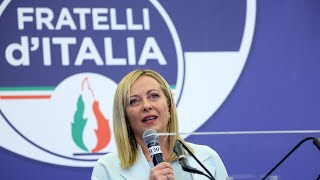 Italy is 'flagging a warning' to the West with election of Giorgia Meloni