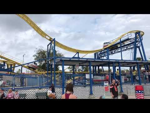 Off-ride footage of a Galaxy Spin train