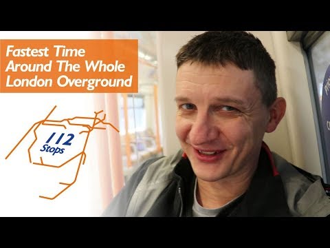 All Overground Stations in the Fastest Time