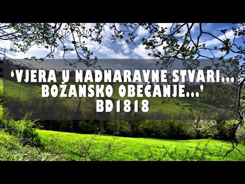 (Marko 11:23) Bertha Dudde 1818 'Vjera u nadnaravne stvari...Božansko obećanje...'