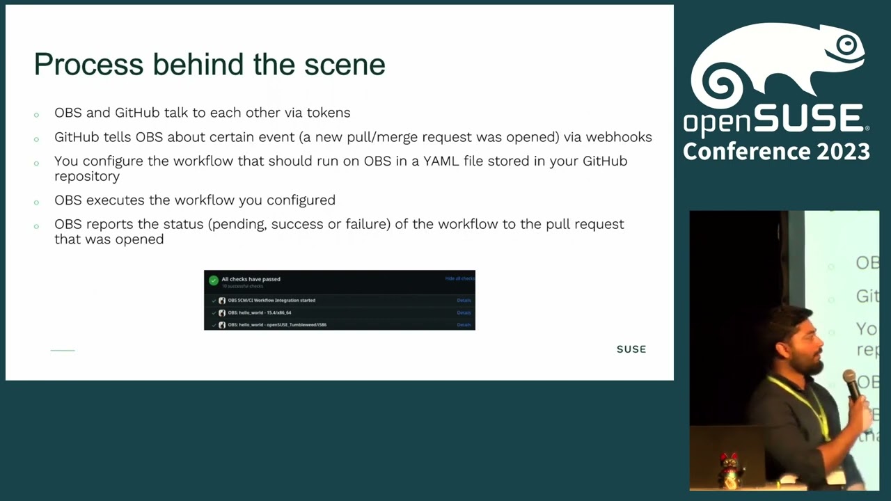 openSUSE Conference 2023 - Introduction to OBS Gitlab/Github CI Integration