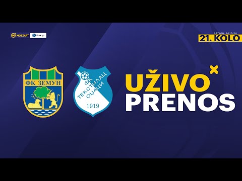Zemun - Tekstilac Mozzart Bet Prva liga Srbije 2025/26 21. Kolo