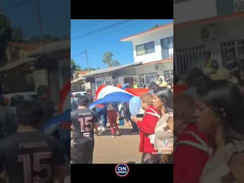 Manifestación en Defensa del Agua. Atyra - Cordillera