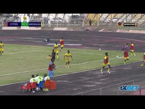 LEGON CITIES FC VRS MEDEAMA SC MATCH HIGHLIGHTS (0-1)