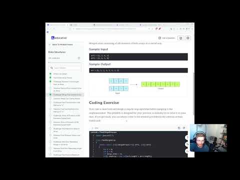 Learning Java Together | Data Structures & Algorithms | Merging Sorted Arrays and Solving Two Sum in Java (Live Stream)