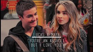 • Lucas & Maya | ''You're an asshole, but I love you''