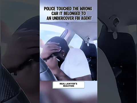 Police brakes car window