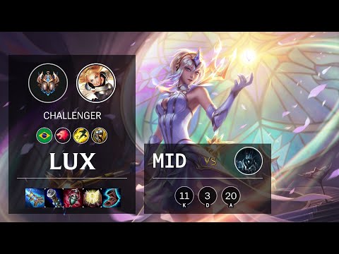 Lux Mid vs Karthus - BR Challenger Patch 10.14