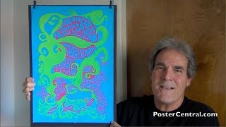 Jefferson Airplane 1967 Psychedelic Concert Poster – St. Louis, MO