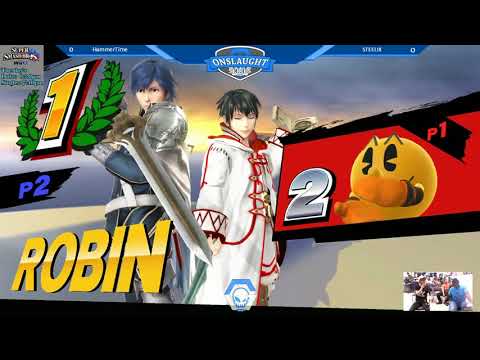 Onslaught 104 - Invasion Championship LCQ: Hammertime (Pac-Man) vs STEELIX (Robin)